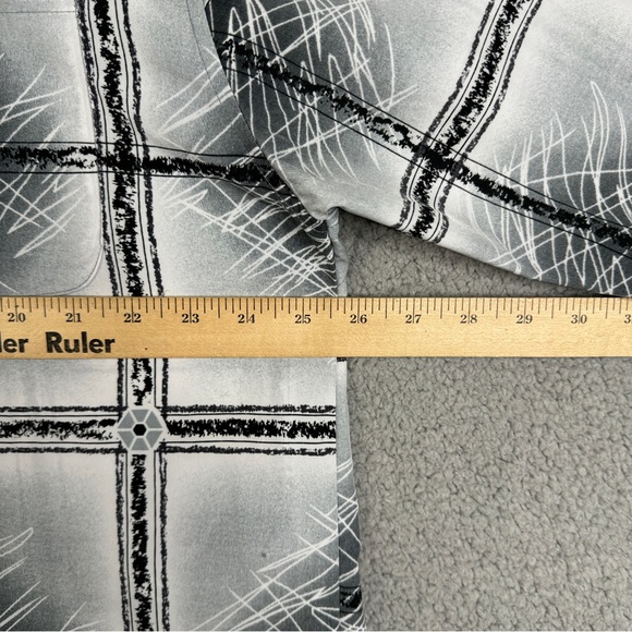 South Pole Shirt Mens Size XL Gray Loose Baggy Button Down Loop Collar Vintage - Picture 13 of 16